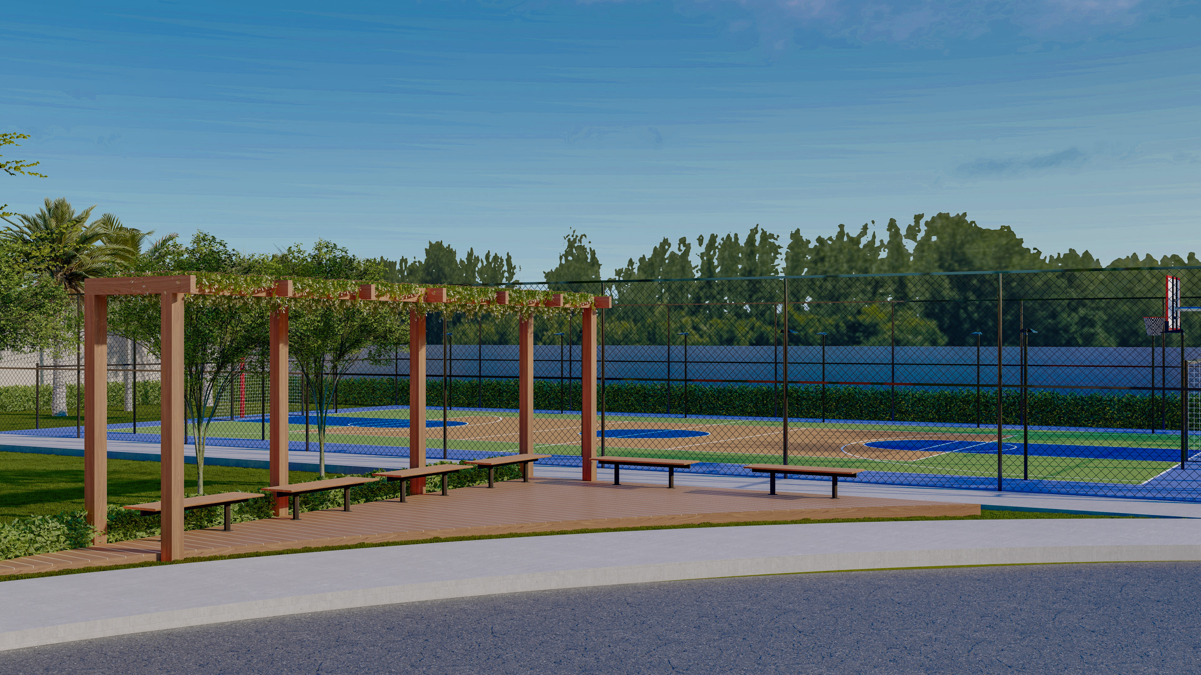 Quadra Poliesportiva